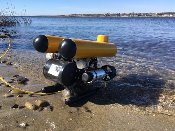 Подводный GPS на телеуправляемом необитаемом подводном аппарате: опыт использования