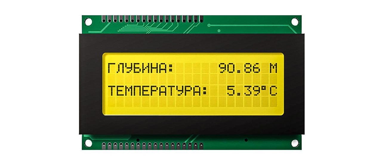 Система контроля глубины и температуры для водолазов Крым-300