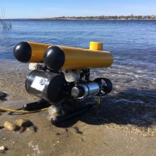 Подводный GPS на телеуправляемом необитаемом подводном аппарате: опыт использования